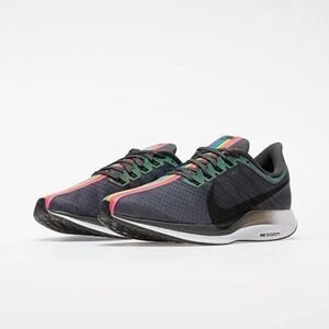 Nike Zoom Pegasus Turbo BeTrue Men 4 / Women 5.5 Rainbow Gray Sneaker CK1948-001